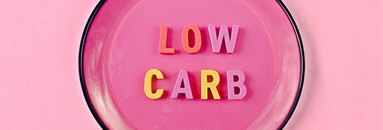 low-carb-lettering-on-a-pink-plate-nutritional